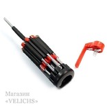 Универсальная отвертка Screwdrivers с фонариком 8 в 1, photo number 8