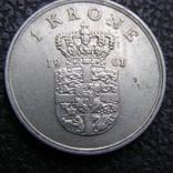 1 крона Дания 1961, фото №2
