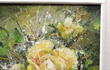 Картина «Лучистая роза». Художник Ellen ORRO холст/акрил, 25.5х25.5, 2001 г., фото №8
