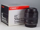 Canon EF 50mm f/2.5 Compact Macro, фото №2