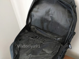 Тактический городской штурмовой рюкзак с системой M.O.L.L.E черный, фото №4
