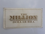 1000000 миллионов долларов USA 1988 Банкноты курюра миллионов  долларов, фото №3