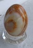 Egg made of stone, onyx., photo number 2