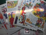 Сказки и сказочки 12 больших цветных открыток 1978 г.  Тираж 300 000, фото №2