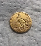 США 5 $ 1909 год золото 900’, фото №3