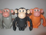 Заводная обезьяна новая игрушка 14шт СССР, фото №2