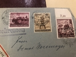 Марки Германии на почтовых открытках, фото №7
