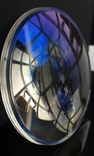 Увеличительное стекло (линза), 112 мм.Стеклянная,плосковыпуклая.(Кратн 8-10х.См.фото)+*., фото №4