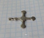 Срібний хрестик КР, фото №12