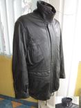 Большая кожаная мужская куртка SMOOTH City Collection. Лот 889, фото №5