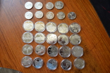 Набір пам'ятних монет різних років (29 монет), фото №5