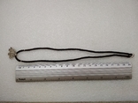 Кулон подвеска на шнурке серебро 925 животное, фото №6