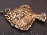 Рыба подарок рыбаку бронза коллекционная миниатюра, фото №2