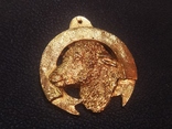 Овен Баран латунь коллекционная миниатюра брелок, фото №4