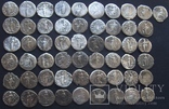 Монеты Древнего Рима (денарии) 55 штук., фото №5