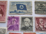 Старинные почтовые марки США и других стран  43 шт., фото №3