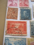 Старинные почтовые марки США и других стран  43 шт., фото №6