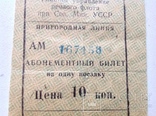 Билет на проезд речным транспортом, фото №5