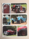 Набор цветных открыток ретро автомобилей., фото №8