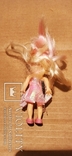 Кукла "Блондинка в розовом блестящем платье"., фото №4