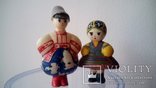 Украинец и украинка пара фигурки куколки ф-ка Победа СССР, фото №6