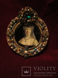 Портретная миниатюра " Последняя Королева Пруссии Луиза Мекленбургская", (1776-1810), фото №4