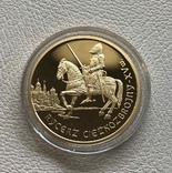200 злотых 2007 год Польша золото 15,50 грамм 900’, фото №3