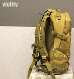 Тактический (городской, штурмовой) рюкзак с системой M.O.L.L.E на 30 литров (ta30), фото №8