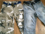 Камуфляж штаны + джинс шорты на подростка, фото №3