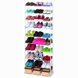 Полка для обуви Amazing Shoe Rack (чёрная), фото №10