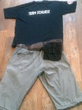 Легкие шорты (походный вариант)с ремнем + футболка, фото №2