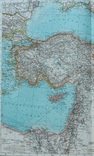 3 карты. Кавказ, Палестина, Азия. Andrees HandAtlas. 1921 год. 56 на 44 см., фото №8