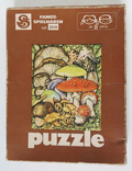 Пазлы "Грибы" ГДР. Famos-Spielwaren Puzzle. GDR., фото №2