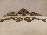 Бронзовый декор, детали, массив - бронза, латунь., фото №3