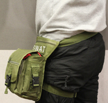 Универсальная тактическая (набедренная) сумка на бедро Swat (олива), numer zdjęcia 5