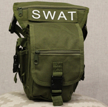Универсальная тактическая (набедренная) сумка на бедро Swat (олива), фото №3