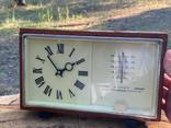 Часы из СССР, Маяк, три в одном (часы,термометр,барометр), фото №7