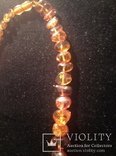 Amber beads "Sea buckthorn", photo number 6