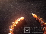 Amber beads "Sea buckthorn", photo number 8