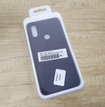 Чехол силиконовый Xiaomi Redmi 7 синий, фото №2
