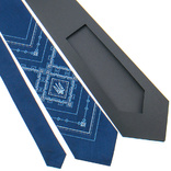 Вишита краватка з тризубом №819, фото №4