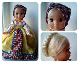 Паричковая самоварная кукла чайница СССР, фото №2