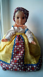 Паричковая самоварная кукла чайница СССР, фото №3