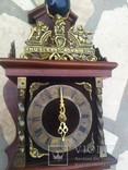 Часы Атлант интерьерные настенные гири маятник клеймо Германия на ходу, фото №6