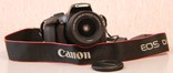 Цифровой зеркальный  фотоаппарат - Canon EOS 1100D + объектив 18-55 IS II KIT Black, photo number 3