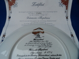 Настенная тарелка Заветный Меспельбрунн  Фарфор Номерная Сертификат Германия, фото №12