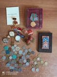 Чердачный набор - монеты, значки, часы и пр., фото №2