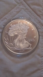 Монета 1997 Half Pound silver eagle dollar, фото №2