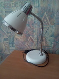 Настольная лампа офисная Accento lighting 1x60 Вт E27 белый ALH-T-W-HD2812, фото №2