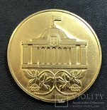 Срібна медаль 2001 року з позолотою 10 років Незалежності України, фото №4